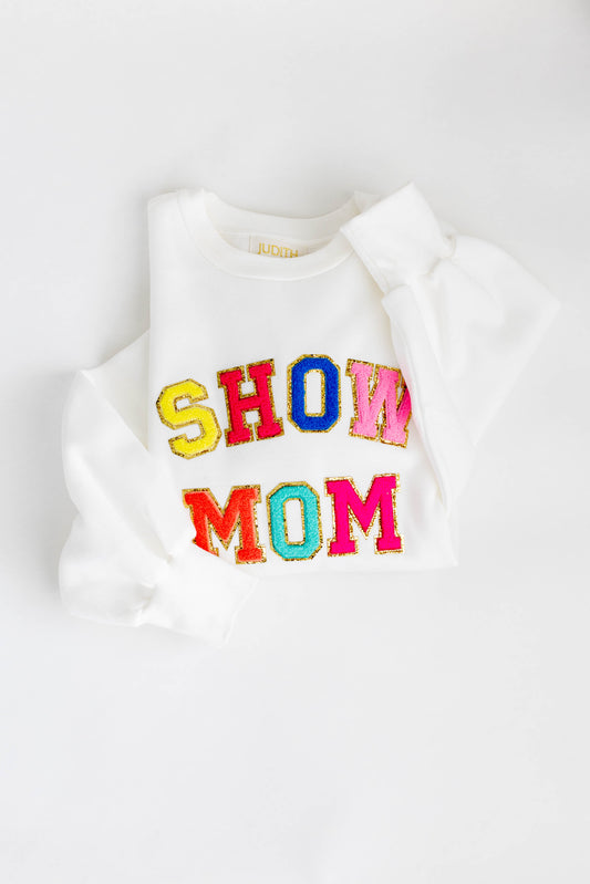 Show Mom White Pullover