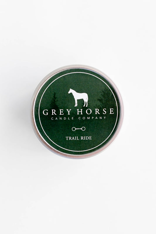 Trail Ride - Metal Tin Soy Candle