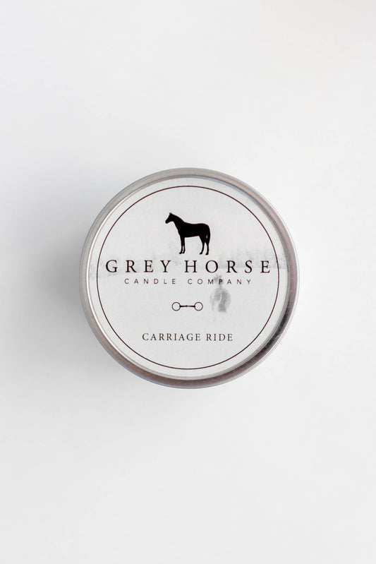 Carriage Ride - Metal Tin Soy Candle